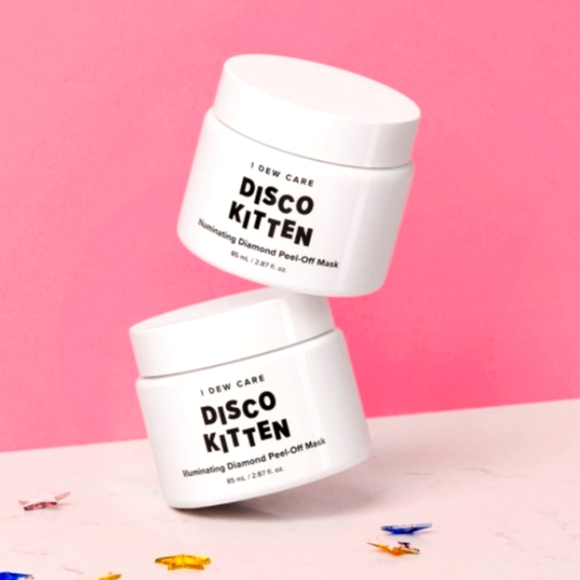 I Dew Care Disco Kitten Illuminating Diamond Peel-Off Mask - Picture 1 of 8